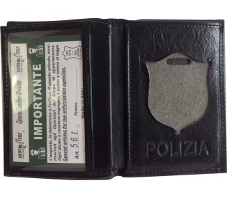 PORTAFOGLIO POLIZIA GHOST SENZA PLACCA