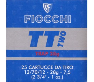 CARTUCCE CAL.12 FIOCCHI TT TWO GR.28 7 1/2 C/25
