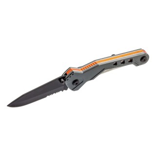 COLTELLO TATTICO NERO CON CLIP