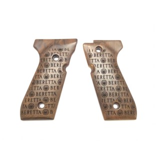 GUANCETTE IN LEGNO LOGO STORM SERIE 92 BERETTA
