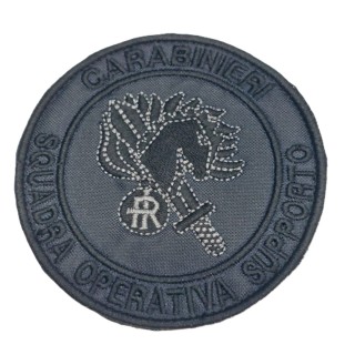 RICAMO CARABINIERI SQUADRA OPERATIVA SUPPORTO B/VISIB