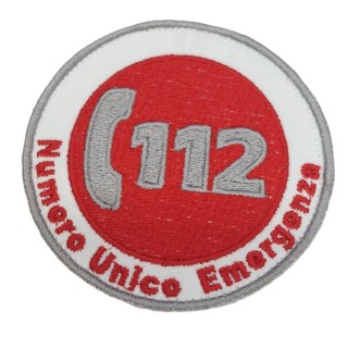 RICAMO ROT 112 NUMERO UNICO EMERGENZA