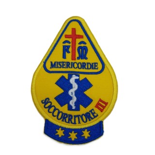 RICAMO MISERICORDIE A GOCCIA 3 STELLE