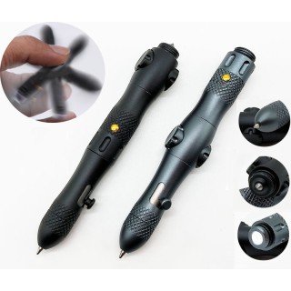PENNA TATTICA NERA C/LED