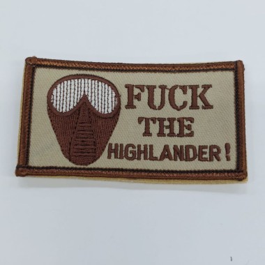 RICAMO FUCK THE HIGHLANDER KAKY
