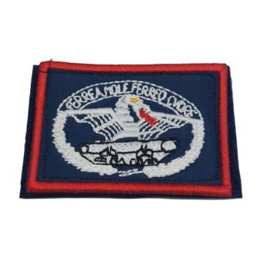 RICAMO CARABINIERI FERREA MOLE BLU BORDO ROSSO