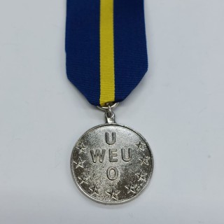 MEDAGLIA U.E.O. CON NASTRO E FASCETTA