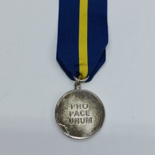 MEDAGLIA U.E.O. CON NASTRO E FASCETTA