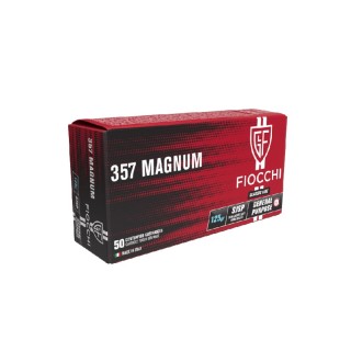 CARTUCCE CAL.357 MAG FIOCCHI SJSP GR.125 C/50