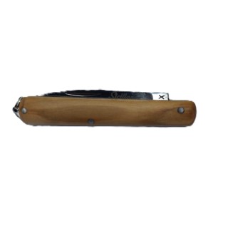 COLTELLO SICILIANO MANICO ULIVO CM 12