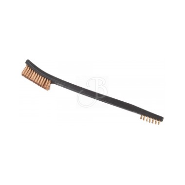 SPAZZOLINO CON SETOLE BRONZO