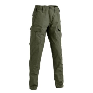 PANTALONI BASIC VERDE OLIVA