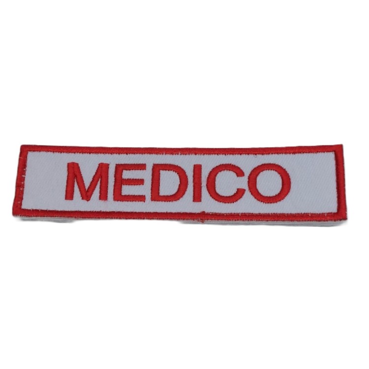 RICAMO SCRITTA MEDICO