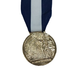 MEDAGLIA MARINA LUNGA NAVIGAZIONE ORO C/NASTRO