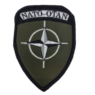 RICAMO NATO VERDE/NERO A SCUDETTO