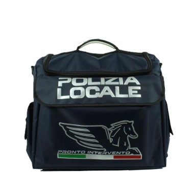 BORSONE BLU POLIZIA LOCALE C/TRACOLLA