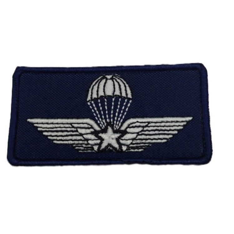 RICAMO BREVETTO PARA' MILITARE BLU