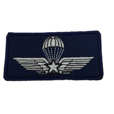 RICAMO BREVETTO PARA' MILITARE BLU
