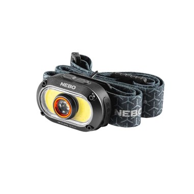 TORCIA FRONTALE NEBO 500 LUMENS RICARICABILE