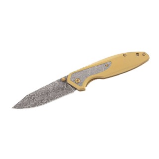 COLTELLO TAN EFFETTO DAMASCO