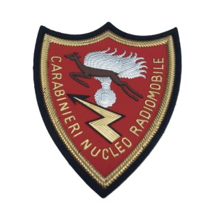 SCUDETTO CARABINIERI RADIOMOBILE PLASTICA