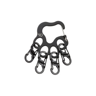 SET 4 MINI MOSCHETTONI PAWPRINT NERI