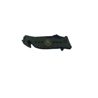 COLTELLO RESCUE VERDE AIR FORCE C/FODERO