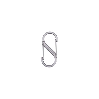 MOSCHETTONE DUAL CARABINER PICCOLO SILVER