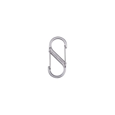 MOSCHETTONE DUAL CARABINER PICCOLO SILVER