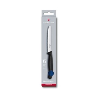 VICTORINOX COLTELLO TAVOLA ONDULATO BLU