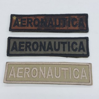 RICAMO SCRITTA AERONAUTICA