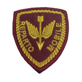 SCUDETTO POLIZIA REPARTO MOBILE RICAMATO