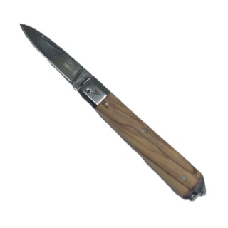 COLTELLO SICILIANO  M/CO ULIVO CM15 TESTA INOX