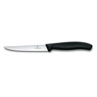 VICTORINOX COLTELLO TAVOLA A PUNTA NERO