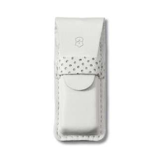 VICTORINOX FODERO PELLE BIANCA