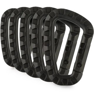 MOSCHETTONE TATTICO IN ABS NERO