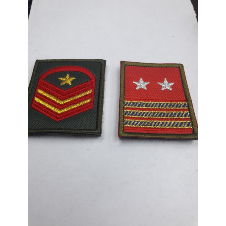 GRADI AERONAUTICA VELCRO VERDI VEGETATI