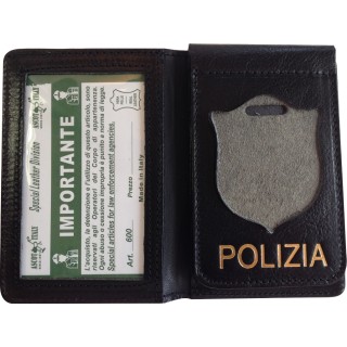 PORTAFOGLIO POLIZIA DI STATO S/PLACCA