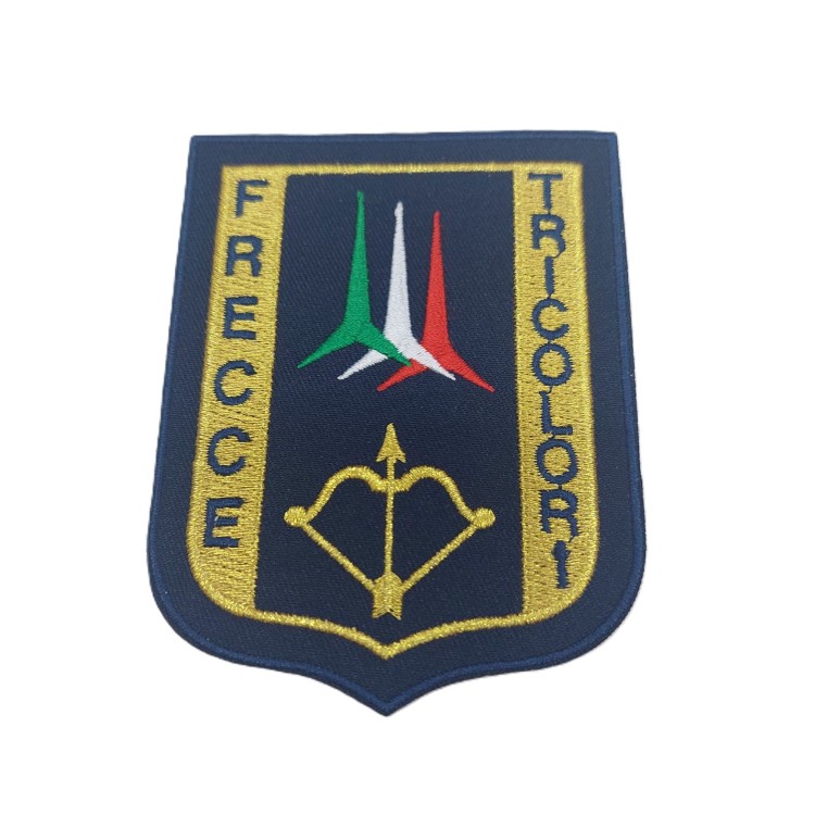 RICAMO FRECCE TRICOLORI A SCUDO
