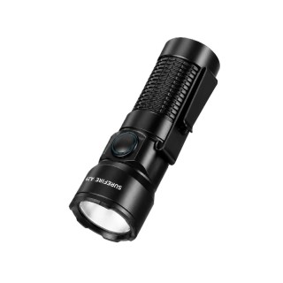 TORCIA SUPERFIRE RICARICABILE A29 NERA 1450 LUMENS
